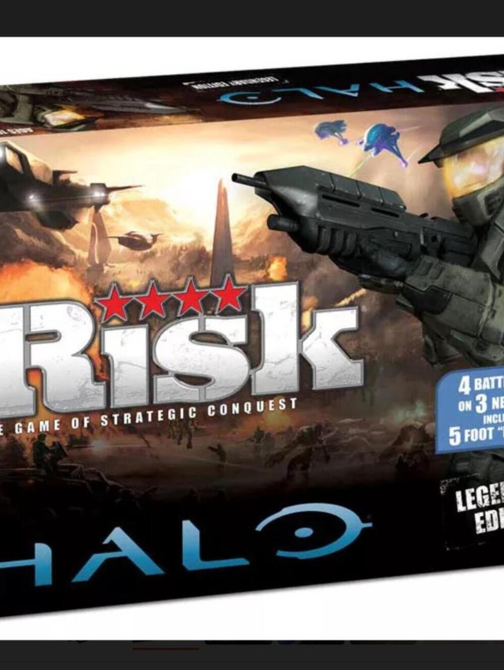 Risk: Halo Legendary Edition / Board Game / Complete & Excellent Condition